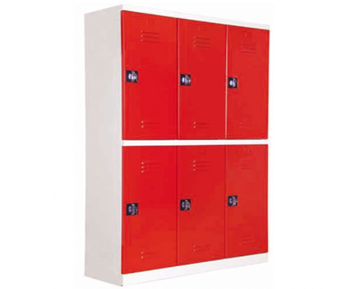 NEW TYPE LOCKER CABINET FOR SIX