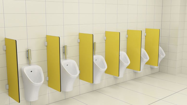 URINAL PARTITIONS