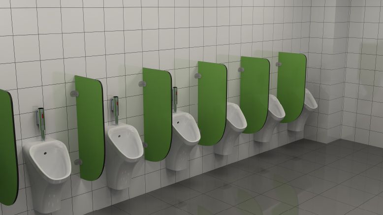 URINAL PARTITIONS